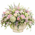 Composition Florale Artificielle avec Roses et Pivoines