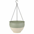 Jardinière Suspendue Résistante Vert/Beige 30cm