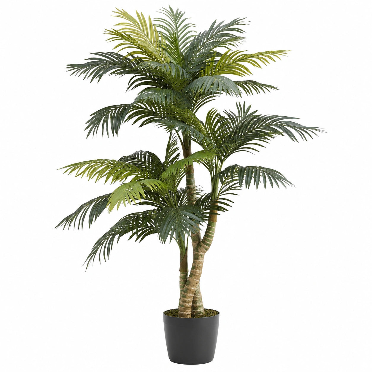 Palmier Artificiel 160cm avec Pot Noir