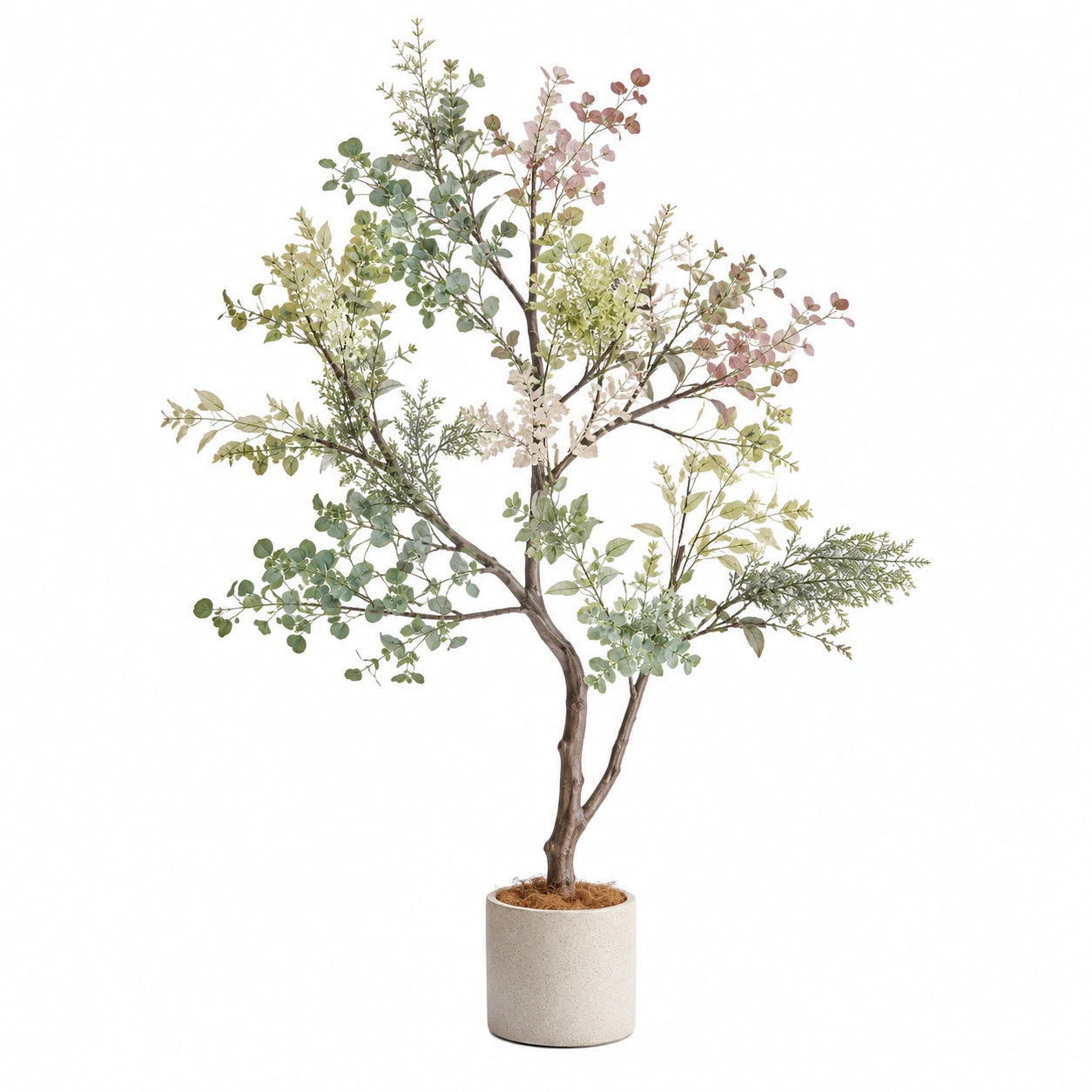 Arbre Artificiel Décoratif 150 cm Multicolore en Pot