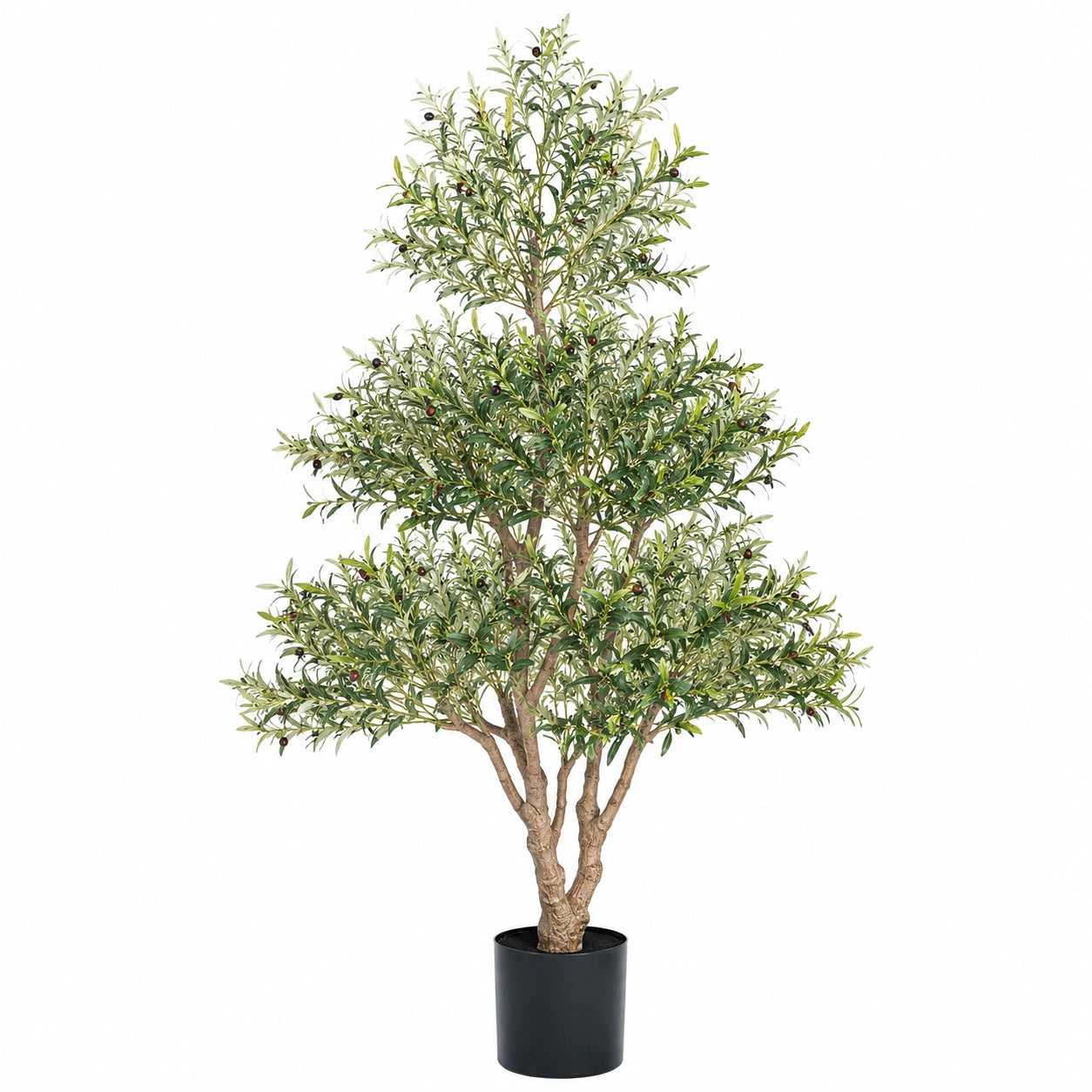 Olivier Artificiel 150 cm avec Pot - Décor Intérieur/Extérieur