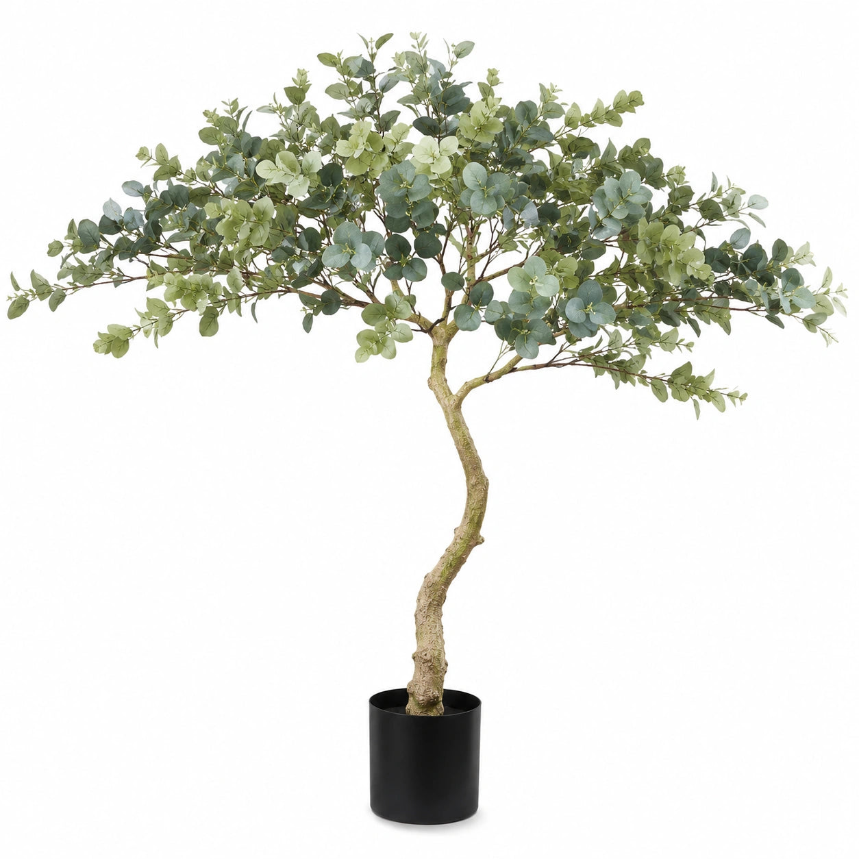 Plante d'intérieur artificielle eucalyptus 180 cm vert avec pot