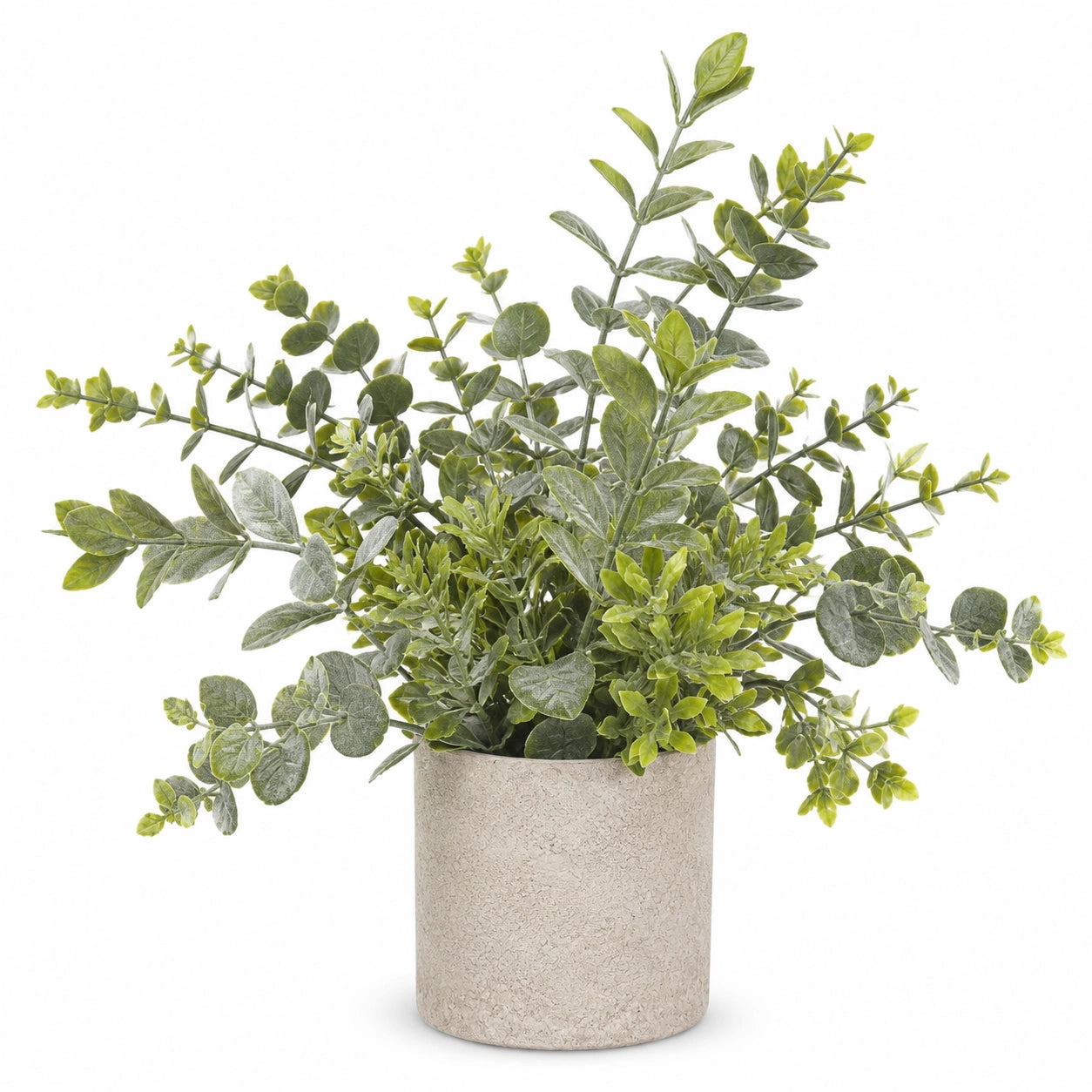 Plante verte artificielle en pot de 30 cm pour décoration intérieure