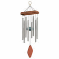 Carillon Éolien en Métal et Bois 75 cm pour Décoration Extérieure