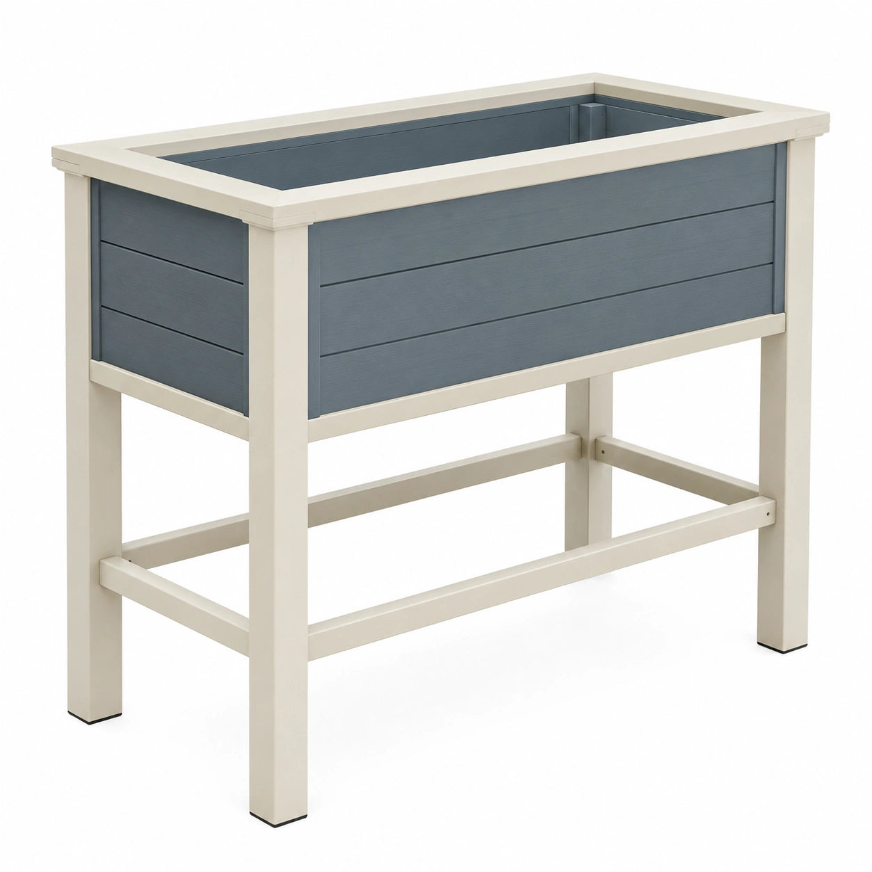 Jardinière surélevée Extérieur en Gris et Beige